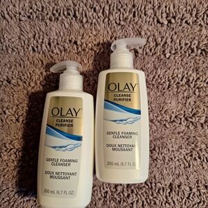2 Pk Olay Gentle Clean‎ Foaming Cleanser 6.7 FL Oz